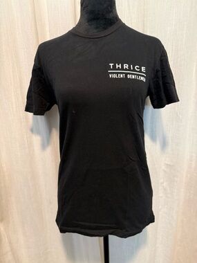 Thrice 'Violent Gentlemen' Black Short Sleeve Tee